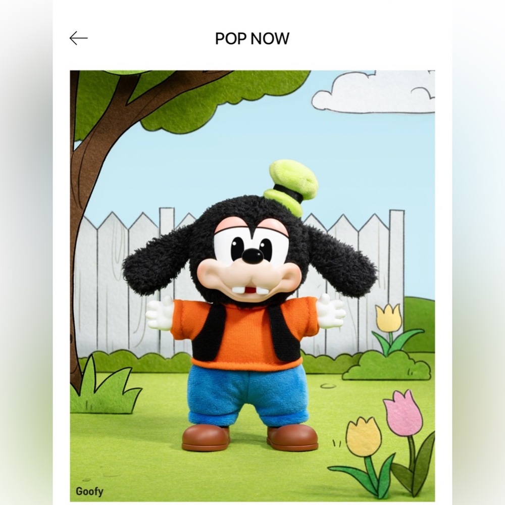 Mickey Family Cute Together Keychain - Goofy
(From POP MART app)
